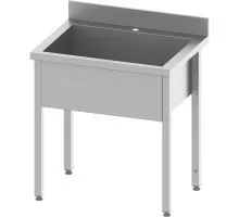 Viena dziļa katla izlietne; metināts 1100x700x850 mm h=300 mm, Stalgast, 981337110