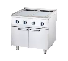 4-pool induction counter top range 800x700 14 kw