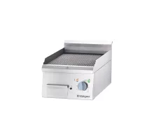 Electric top grill plate 400, ribbed