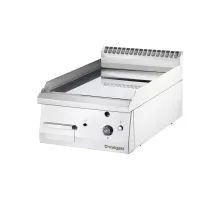 Gāzes grila plāksne, gluda, 6,5 kw, g30, hromēta