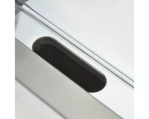 electric grill plate, smooth-ribbed, 8.1 kW, chrome Electric grill plate, smooth-ribbed, 8.1 kw, chrome, Stalgast, 9737300