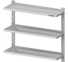 Regulējams plaukts trīskāršs 1000x300x930 mm, Stalgast, 981793100