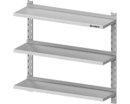 półka wisząca, przestawna, potrójna 900x400x930 mm Regulējams plaukts trīskāršs 900x400x930 mm, Stalgast, 981794090