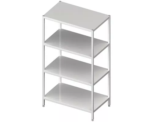 regał magazynowy, półki pełne 1300x600x1800 skręcany Glabāšanas plaukti, pilni plaukti ar 1300x600x1800 montāžai, Stalgast, 981886130