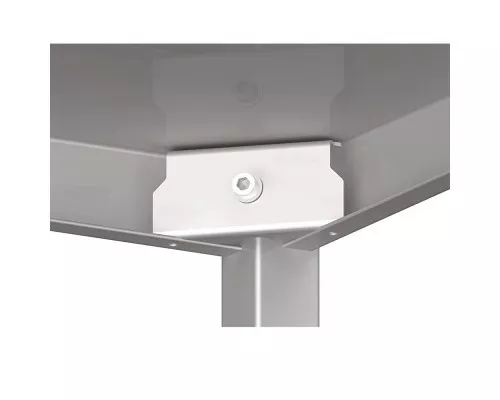 regał magazynowy, półki pełne 1300x600x1800 skręcany Glabāšanas plaukti, pilni plaukti ar 1300x600x1800 montāžai, Stalgast, 981886130