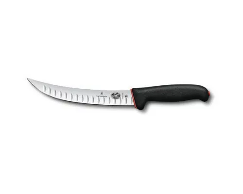 Fibrox, miesnieka nazis, rievota mala, izliekts, šaurs asmens, 20 cm, melns, Victorinox, 5.7223.20 Fibrox, miesnieka nazis, rievota mala, izliekts, šaurs asmens, 20 cm, melns, Victorinox, 5.7223.20
