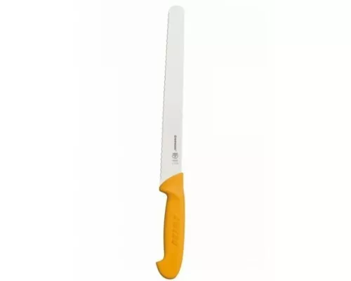 Swibo, larding knife, wavy edge, 25 cm, yellow, Victorinox, 5.8443.25 Swibo, larding knife, wavy edge, 25 cm, yellow, Victorinox, 5.8443.25