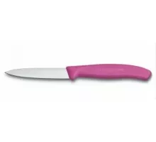 Swiss classic, нож для разделки, 10 см, желтый, Victorinox, 6.7606.L118