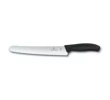 Swiss classic, нож для хлеба и кондитерских изделий, 22 см, блистер, Victorinox, 6.8633.22B