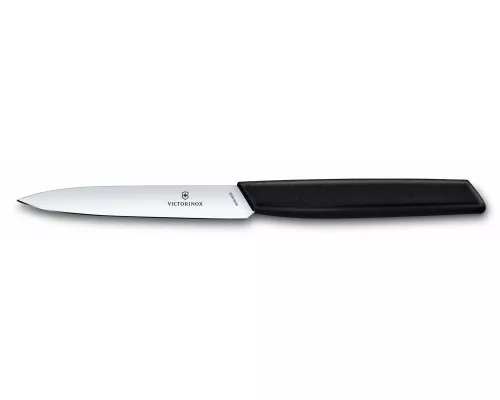 Pāra nazis, taisna mala, 10 cm, melns, Victorinox, 6.9003.10 Pāra nazis, taisna mala, 10 cm, melns, Victorinox, 6.9003.10