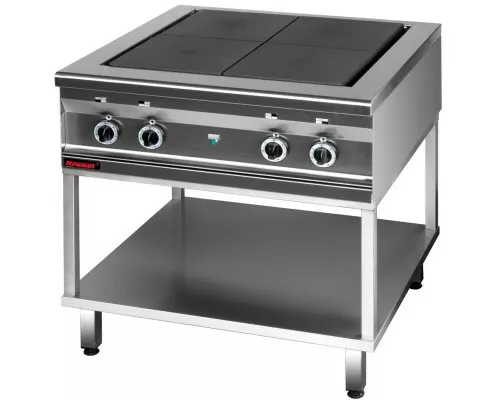 Электрическая кухня (верх) 800мм 4х4,0 квт на каркасном основании, Kromet, 000.KEZ-4u.T Электрическая кухня (верх) 800мм 4х4,0 квт на каркасном основании, Kromet, 000.KEZ-4u.T