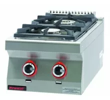 2-х конфорочная газовая плита, Kromet, 700.KG-2
