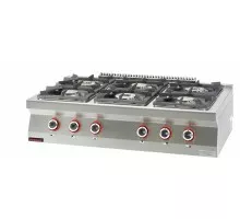 6-конфорочная газовая плита, Kromet, 700.KG-6