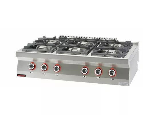 6-конфорочная газовая плита, Kromet, 700.KG-6 6-конфорочная газовая плита, Kromet, 700.KG-6