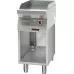 Gluda, hromēta grila plāksne, 400 mm, 4,8 kw, uz atvērta korpusa pamatnes, Kromet, 700.PBE-400G.S