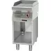 Hromēta rievota grila plāksne 400 mm 4,8 kw uz atvērta korpusa pamatnes, Kromet, 700.PBE-400R.S