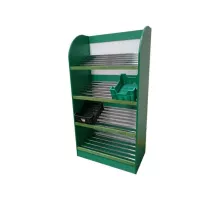 Dārzeņu un augļu plaukts T H-180 cm L-95 cm G-50 cm zaļš N