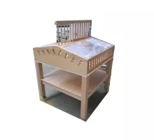 Bread and pastry rack, display unit for rolls T H- 124 cm L- 85 cm G- 85 cm N