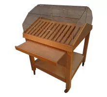 Bread rack display for rolls T H- 124 cm L- 80 cm G- 80 cm N