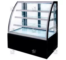 Confectionery display CLARA S120 S-120 cm G-70 cm H-140 cm black N