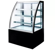 Patisserie display case CLARA S90 S-90cm G-70 cm H-140 cm black N