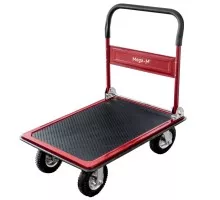 Trolley platform 450kg pneumatic wheels N