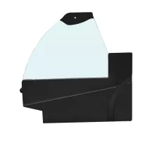 Bok LCH ROSA E melns labais N