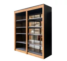 Alcohol rack H-233 cm L-207 cm G-72 cm craft oak N