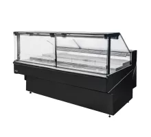 Refrigerated display cabinet LAURA E250K black Plug-In N