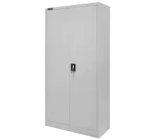 Metal document cabinet J-185 gray S-90 cm G-40 cm H-185 cm collapsible N