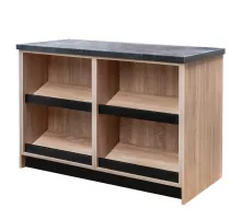 Impulse commercial cash counter H-90 cm L-125 cm G-60 cm sonoma oak N