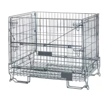 Sieta kaste Gitterbox S-120 cm G-90 cm H-102 cm acs 5x12 cm salokāms ar atveramu malu cinkots N