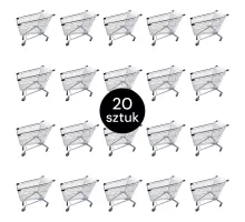 Iepirkumu ratiņi Y 180l S-57 cm (20 gab.) N