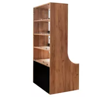 Storefront for cookies and candies H-162 cm L-80 cm G-60 cm craft oak N