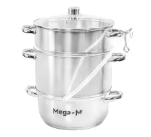 Tvaicēšanas sietiņš nerūsējošais tērauds 8l N