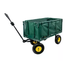 Saliekams dārza transporta ratiņš 102 cm x 52 cm x 105 cm 500kg N