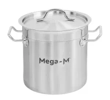 Augsts gastronomiskais katls ar vāku PRO 6l diam. 20 cm x h 20 cm N