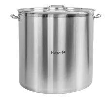 Augsts gastronomijas katls ar vāku PRO 130l diam. 55 cm x h 55 cm N