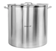 Augsts gastronomijas katls ar vāku PRO 170l diam. 60 cm x augst. 60 cm N