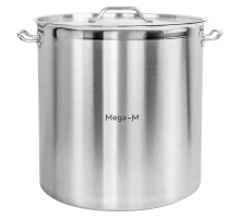 Augstais gastronomijas katls ar vāku PRO 98l diam. 50 cm x augstums 50 cm N