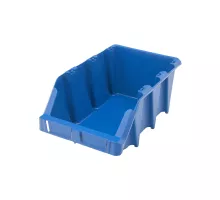 XL plastic workshop storage tray 265x420x168 mm blue N