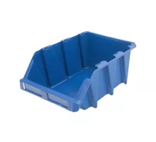 Darbnīcas uzglabāšanas konteiners L plastmasas 220x355x150 mm zils N