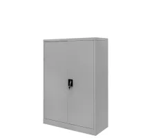 Metal file cabinet J-140 gray S-90 cm G-40 cm H-140 cm collapsible N