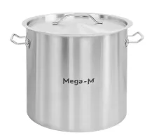 Augsts gastronomijas katls ar vāku Standarta 25l diam. 32 cm x augst. 32 cm N