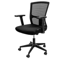 Furvero Aero melnais N biroja grozāmais krēsls