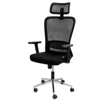 Furvero Norma grozāmkrēsls birojam BM/A1D/L1D/H1D melns N