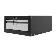 Darba galdu instrumentu skapītis 1 atvilktne S-37 cm x G-48,6 cm x H-19 cm sistēma 01 grafīts/priekšējā pelēka N