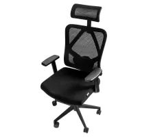 Furvero Eclipse BP/A3D/L3D/H2D/S melns N grozāms biroja krēsls