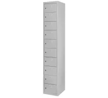 Breakfast cabinet BHP J-33/10 10-drawer gray S-32,5 cm G-30 cm H-180 cm modular N