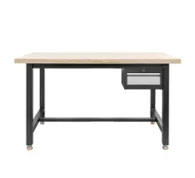 Darbagalds S-150 cm + skapītis 1 atvilktne sistēma 01 grafīts/priekšpusē pelēks N